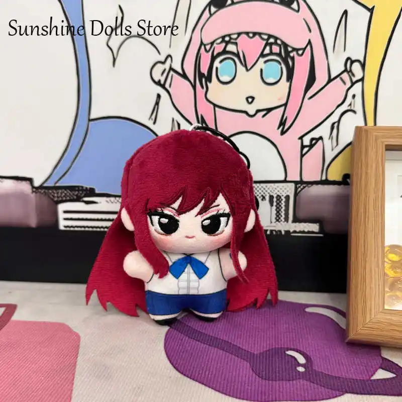 

10CM Anime Peripheral Juvia Lockser Erza Scarlet Laxus Dreyar Plush Doll Starfish Body Cosplay Pendant Keychain Toys