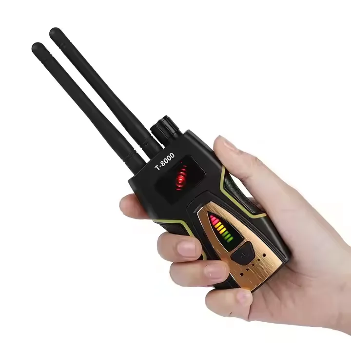 

2025 RF Wireless Bug Gps Wireless Positioning Tracker Finder T8000