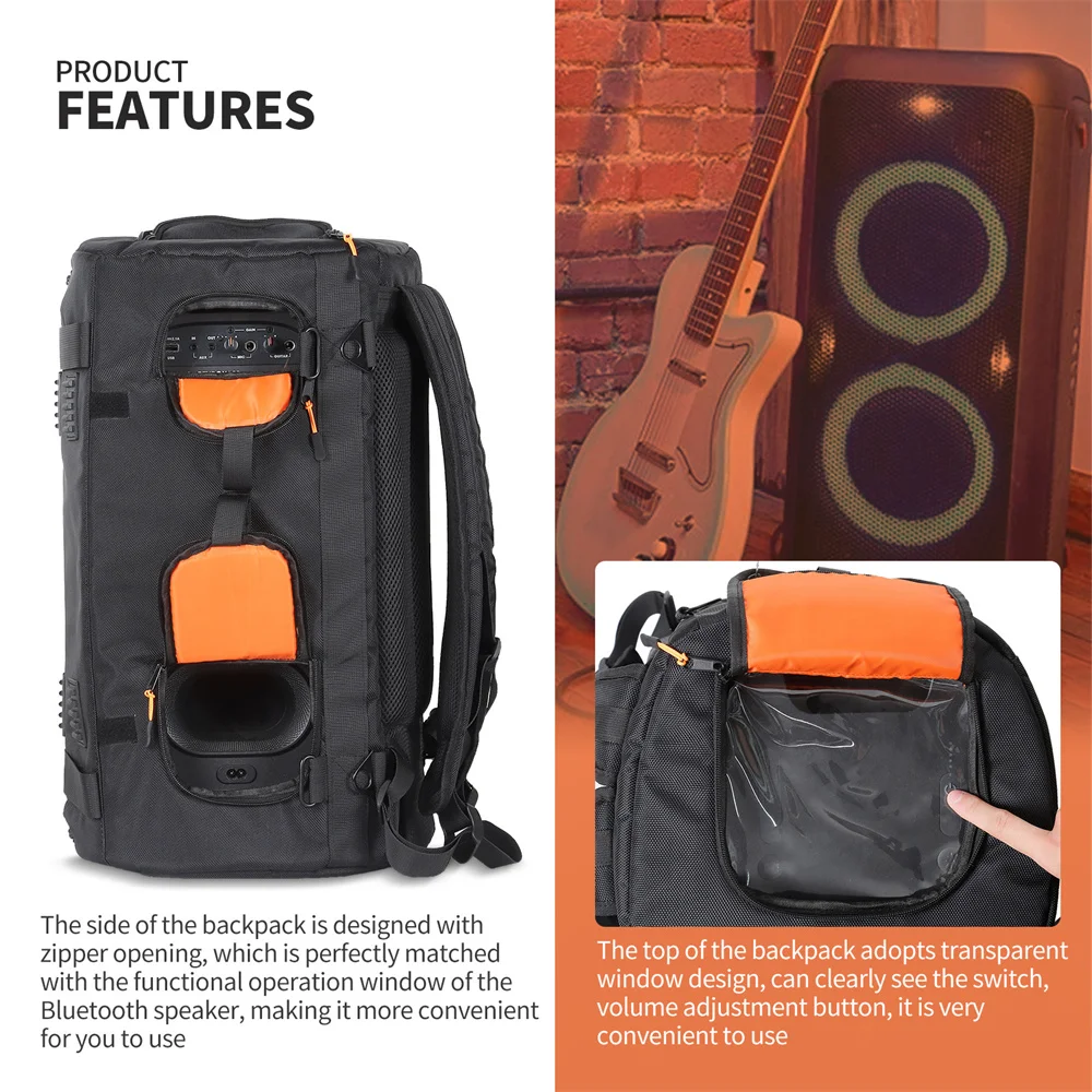 Waterdichte Luidsprekerschoudertassen Met Grote Capaciteit Luidsprekerbescherming Opbergtas Voor Jbl Partybox 100 Reisbeschermhoes