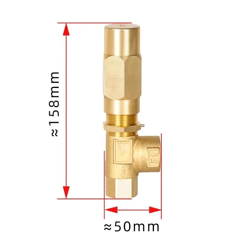 High flow saf-ety valve, high-pressure plunger pu-mp accessories, spray mist car wash, 200bar 1pcs