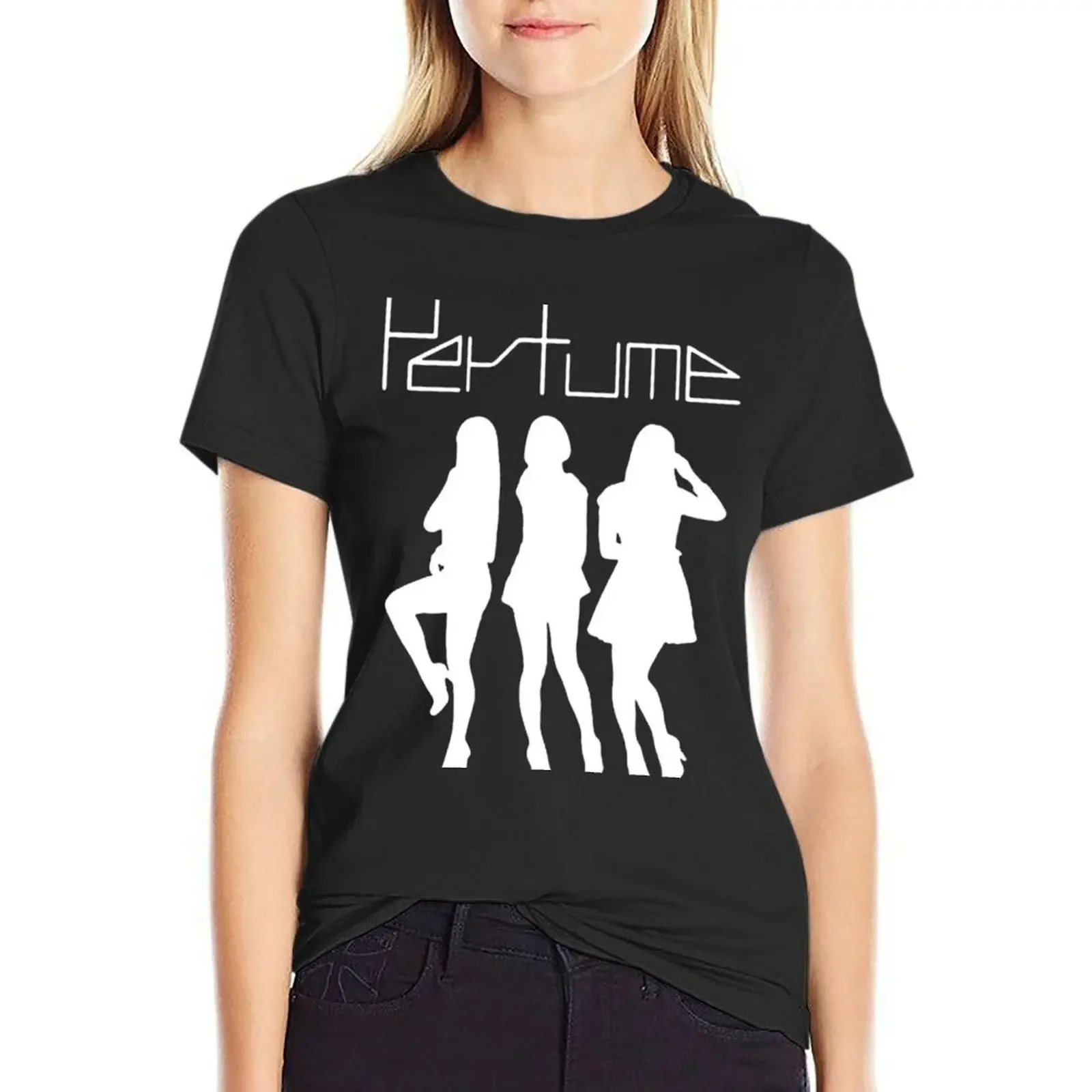 

Perfume JPOP Essential T-Shirt animal print shirt for girls sublime oversized rock and roll t shirts for Women