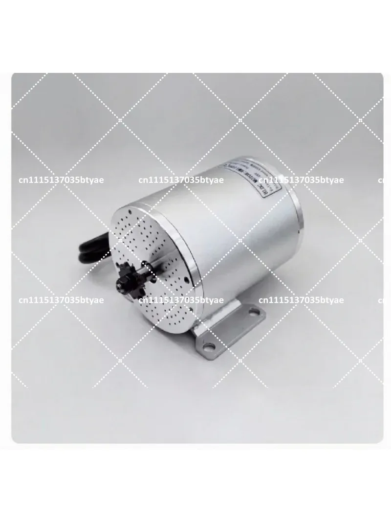 3000W 72V Brushless High Speed Motor with Mounting Feet for Electric Beach Kart Motorcycle Skateboard