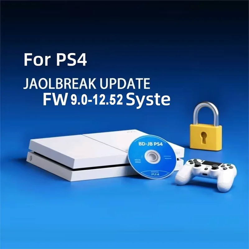 For PS4 Jailbreak Gold Disc 12.52 Latest Firmware Supported