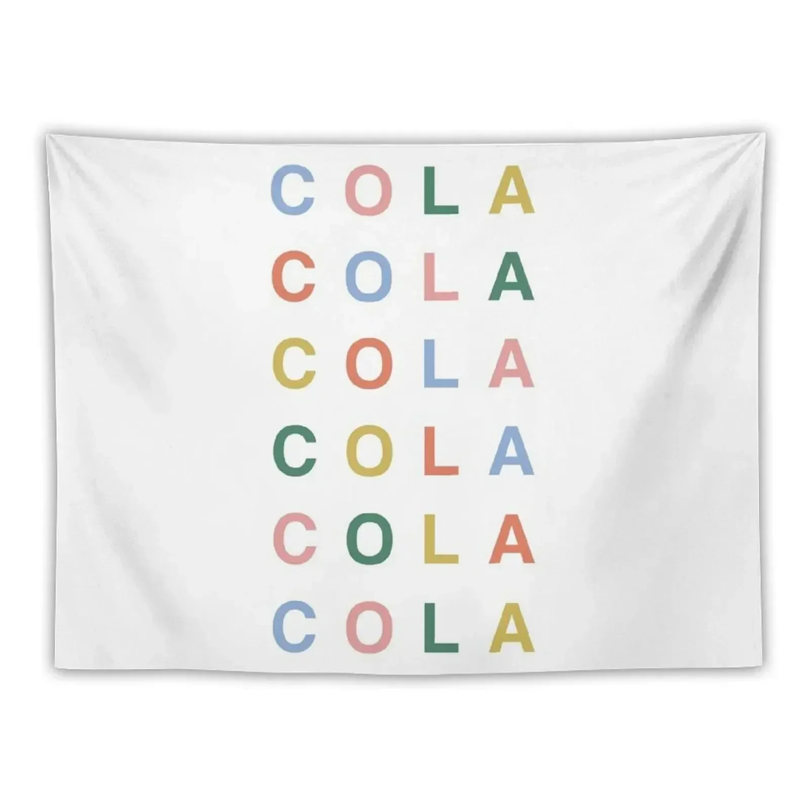 

rainbow cola! Tapestry Art Mural Anime Decor Tapete For The Wall Tapestry
