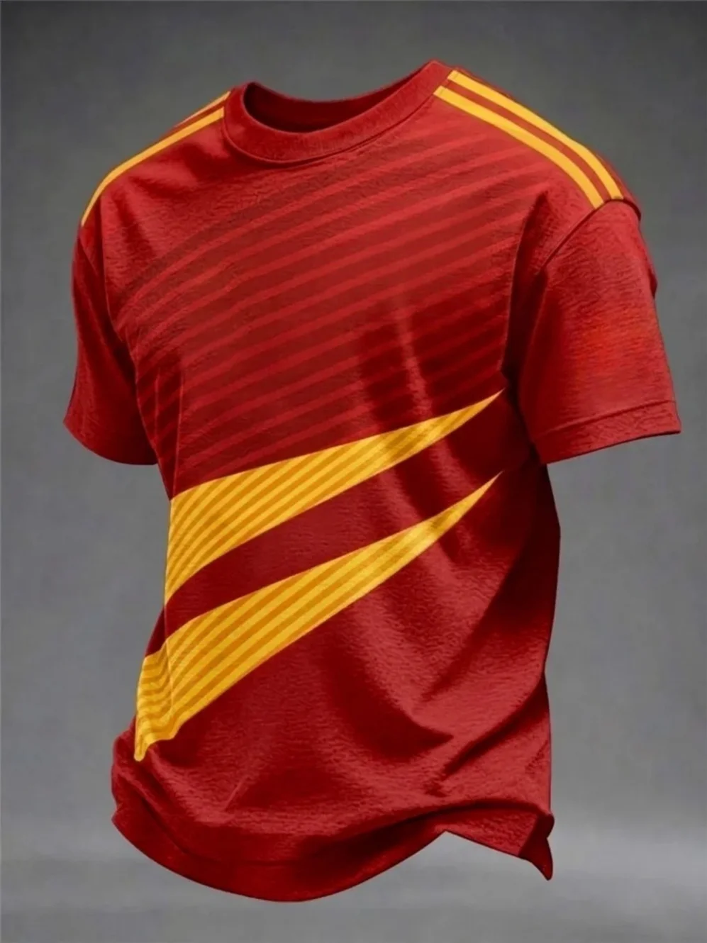 2026 Sommer Spanien Fußballtrikots für Herren – Klassische God Spain Kurzarm-T-Shirts im lässigen O-Neck Sport-Stil – Herrenbekleidung – Detail 14