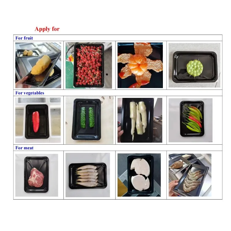 Automatic Pack Machine for Fresh Frozen Seafood Fish Shellfish Vacuum Packaging