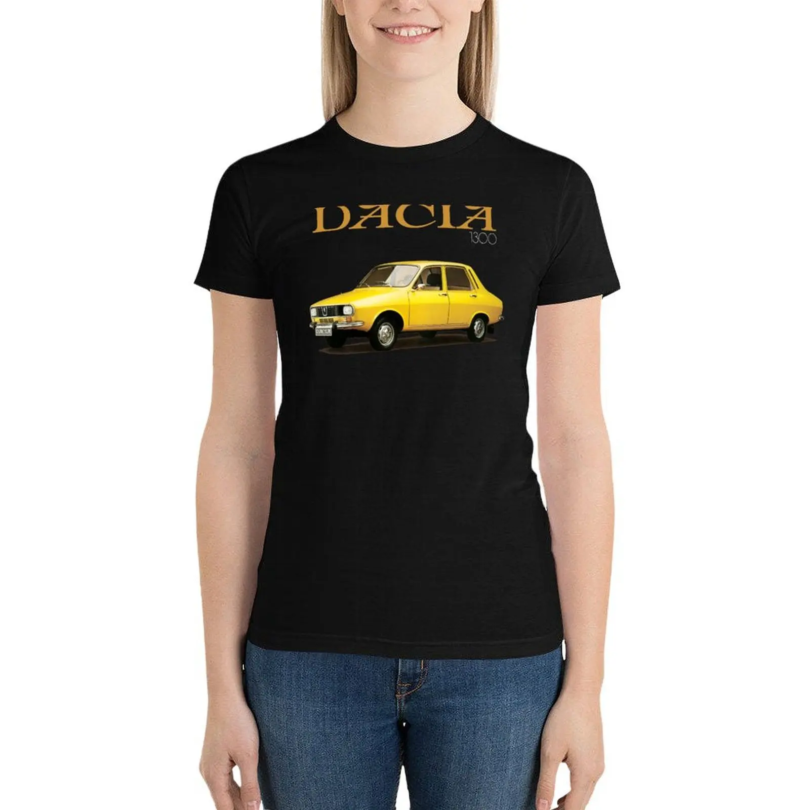 DACIA-T-shirt mignon pour femmes, vêtements esthétiques, médicaments, haut d'été, t-shirts drôles, 1300