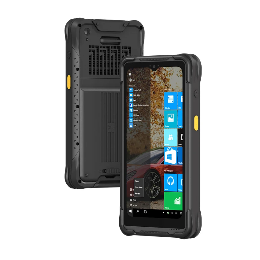 

Large screen Windows Handheld PDA 8G RAM 128G ROM 4G Lte Scanner IP67 Rugged Data Acquisition Terminal I61J