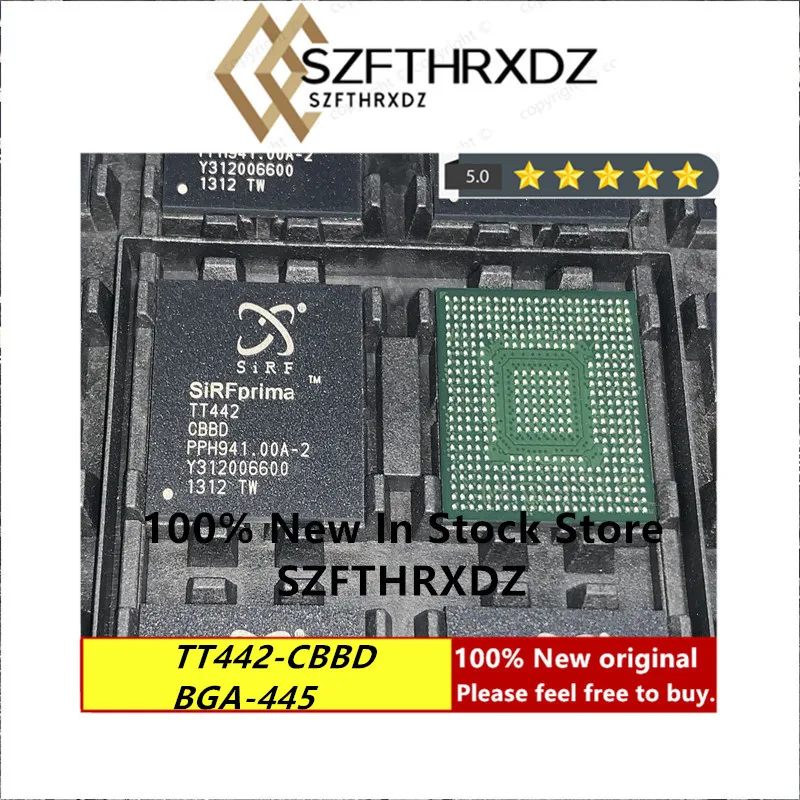 Imagem -02 - Nova Original Tt442 Bga445 Tt442-cbbd Bga445 ic Gps Prima 100