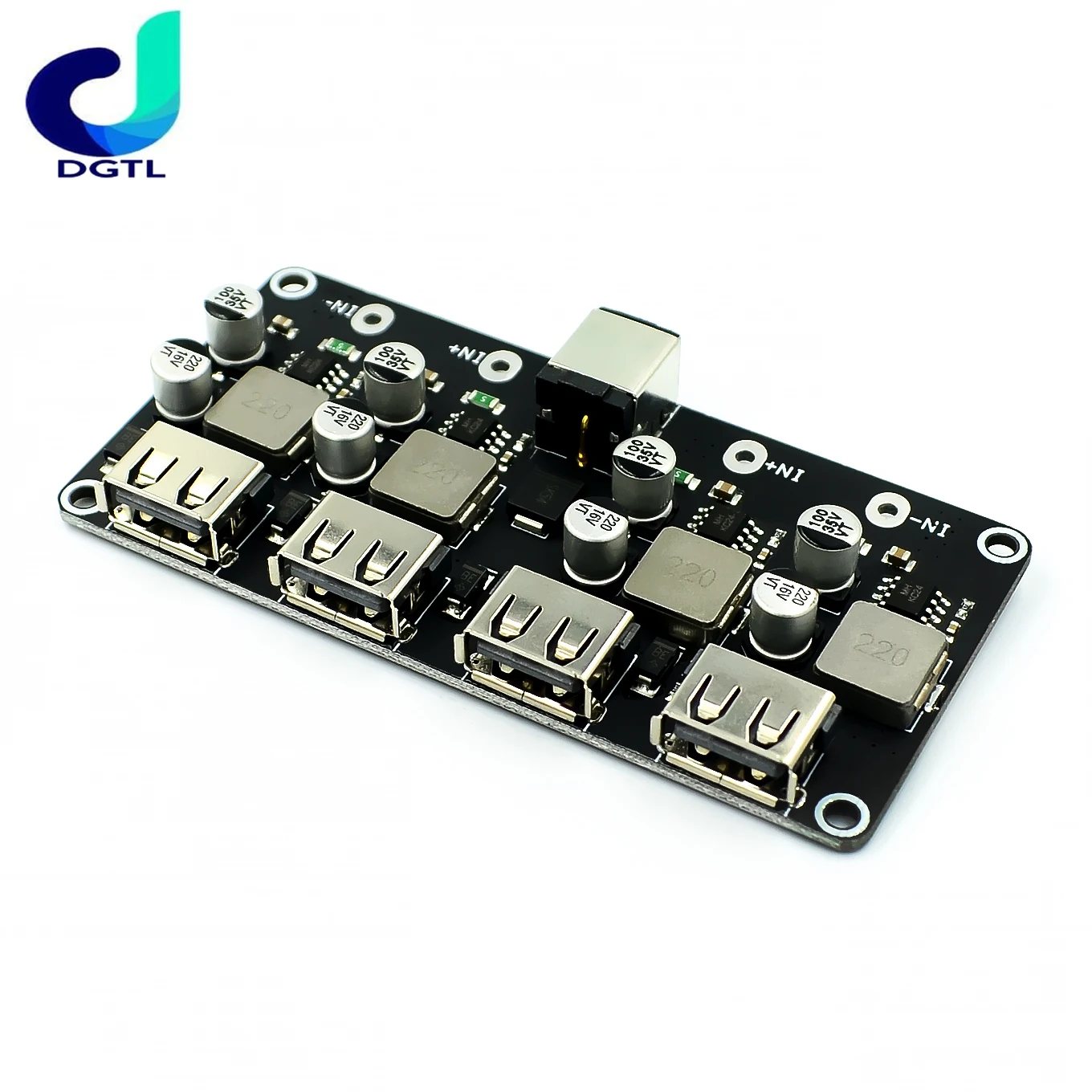 USB QC3.0 QC2.0 USB DC-DC Buck Converter Charging Step Down Module 6-32V 9V 12V 24V to Fast Quick Charger Circuit Board 5V