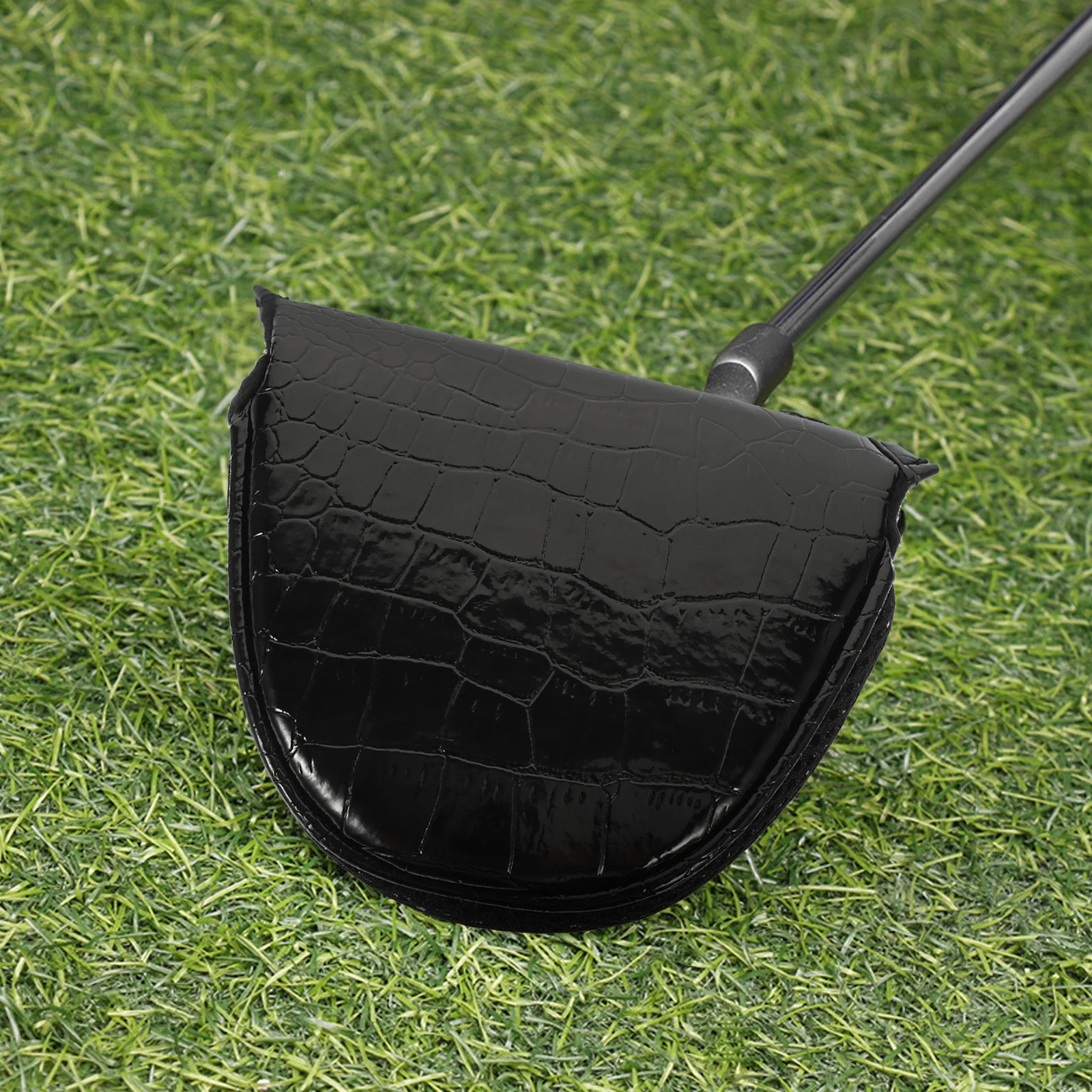 

Golfs Club Head Cover PU Durable Protective Putter Cover for Golf Clubs Center Shaft Mallet Sleeve Golfs Accessories for Men