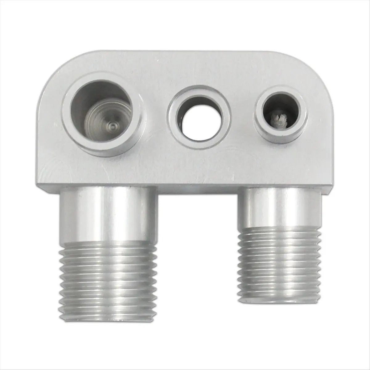 NCSMT For LSX LS3 Engine Swap Conversion A/C Line Compressor Adapter Fitting, AC Compressor Aluminum Adapter