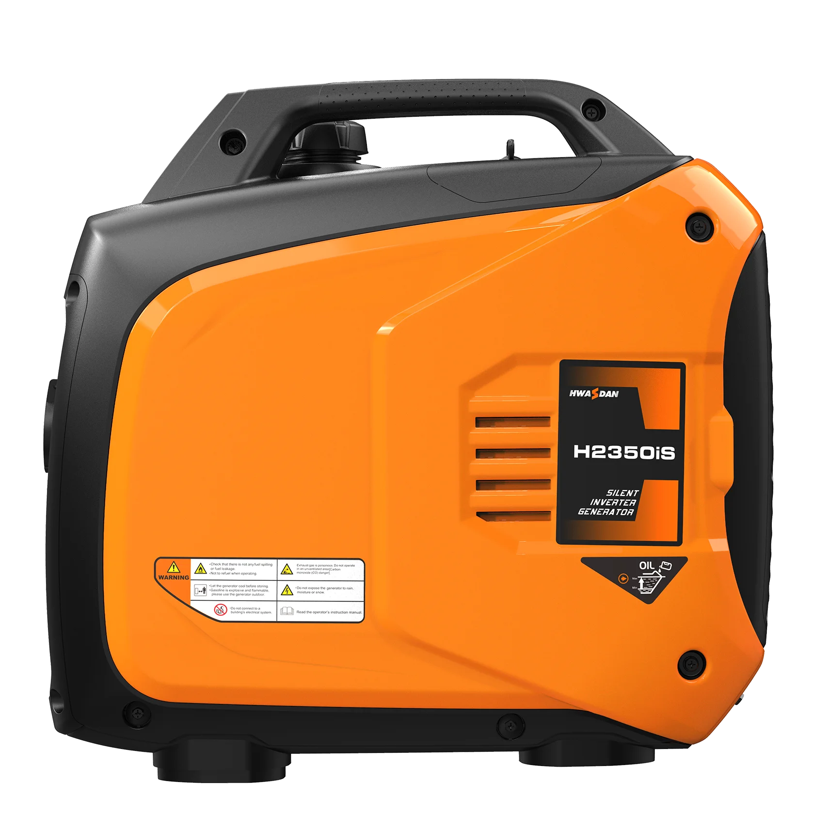 1kw 2kw 3kw Silent Inverter  Generators Small Electric Suitcase Design With Remote Start 24v Rated Voltage