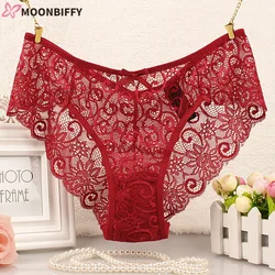 Lace Women Underwear Seamless Ultra Thin Underwear for Female Breathable High Waist Solid Color Panties Трусы Женские Кружевные