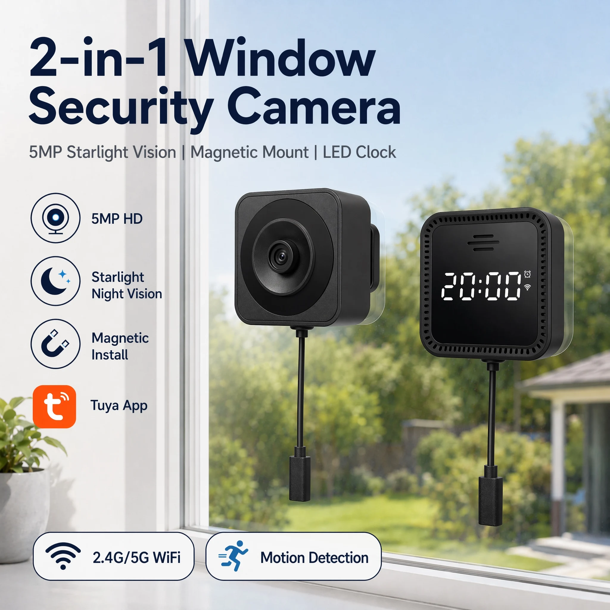 smart-window-camera-hd-5mp-5g-wifi-camera-clock-display-bidirectional-intercom-night-vision-indoor-safety-camera-tuya-app