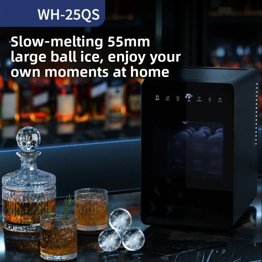 Home Large Cube Ice Maker Solid Round Sphere Whiskey Small Commercial KTV Bar