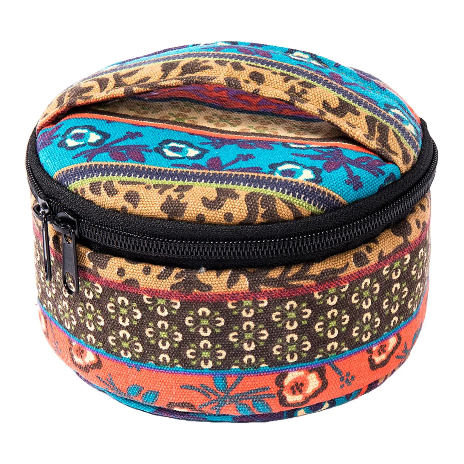 Canvas Essential Oil Carrying Case 9 Bottle Organizer Bag for Oils Travel Storage Container