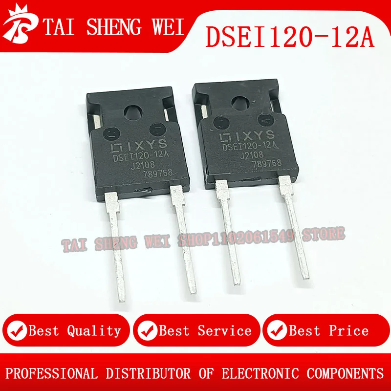 

5PCS DSEI120-12A DSEI120 120A 1200V TO-247