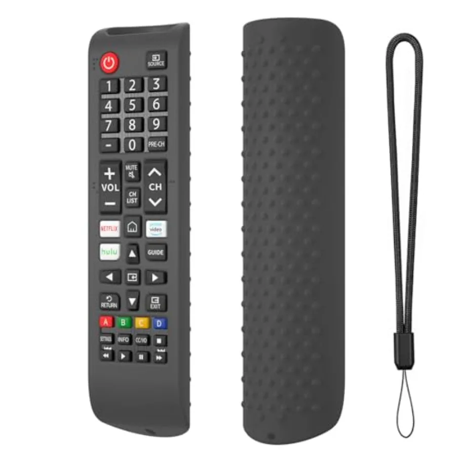 Silicone Cover for Samsung TV Remote BN59-01315J, BN59-01315A, BN59-01199F - Soft, Durable, Anti-Slip and Shockproof Protective