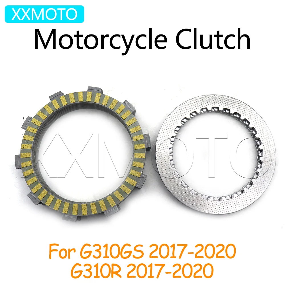 For BMW G310GS G310R G 310GS 310R 310 GS R 2017-2020 Motorcycle Clutch Plates Steel Plates Friction Disc Kit Engine Accessories