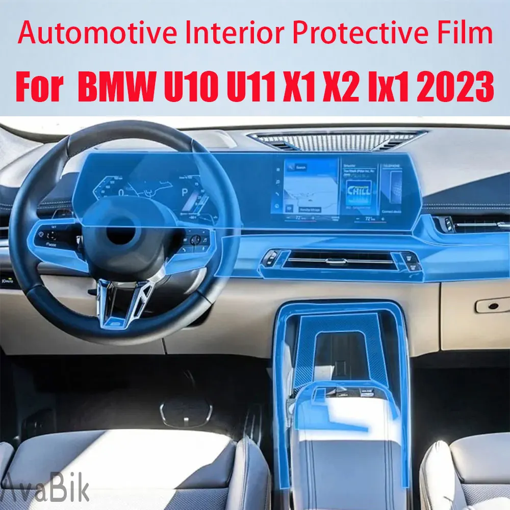 

Pre-cutting Automotive Interior Protective Film For U10 U11 X1 X2 Ix1 2023 TPU PPF Center Console Anti-scratch Repair Accessorie