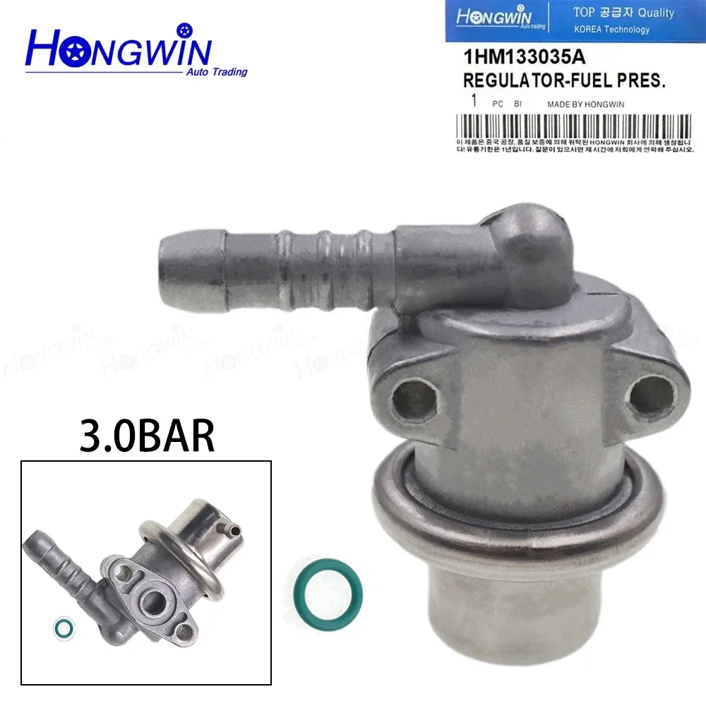 1HM133035A Fuel Pressure Regulator For Volkswagen Combi 1993-2000 Derby 1995-2005 Golf 1993-1998 Jetta 1993-1999