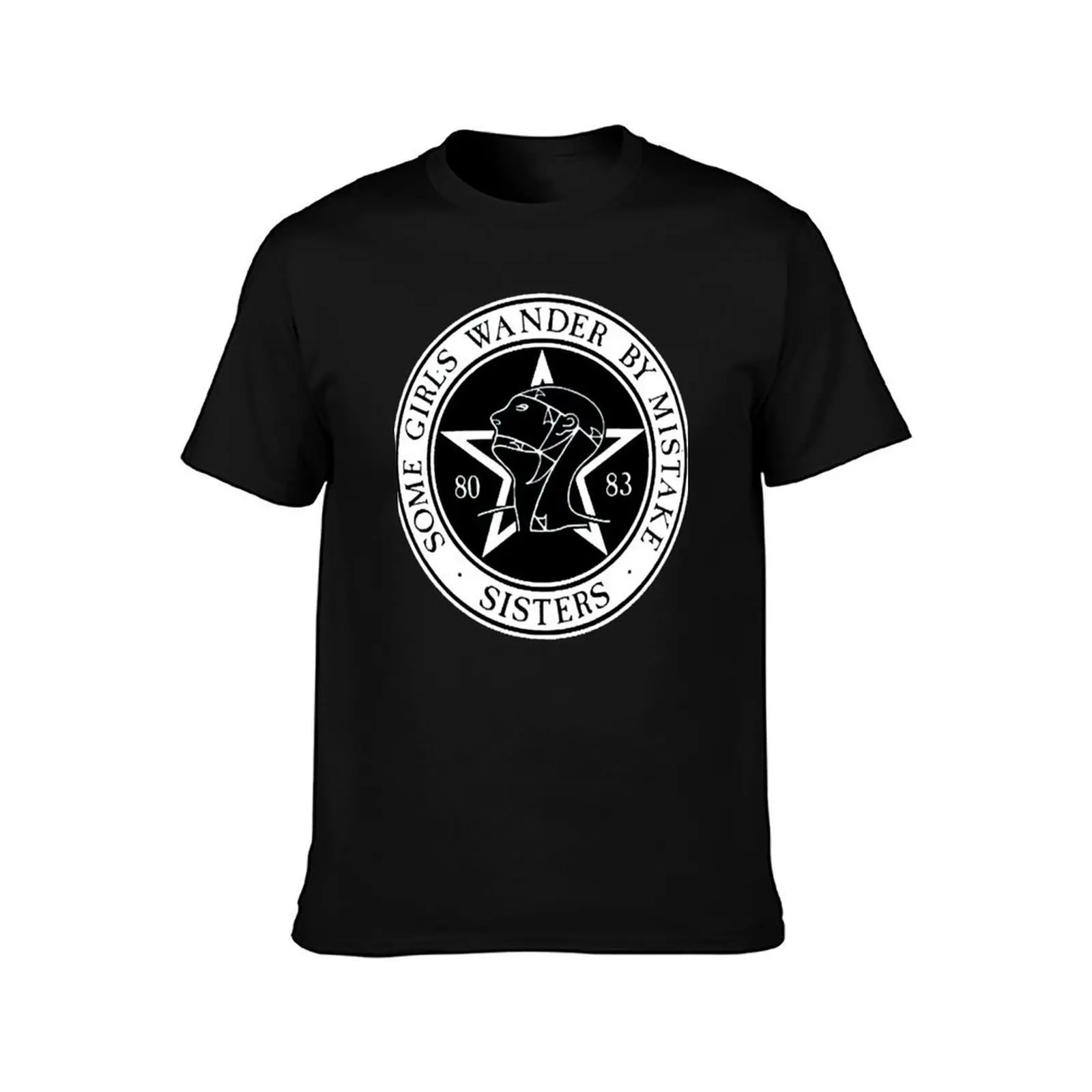 The Sisters Of Mercy band new wave post-punk gothic rock music best logo album T-Shirt Big Size Short Sleeve Tee for Men