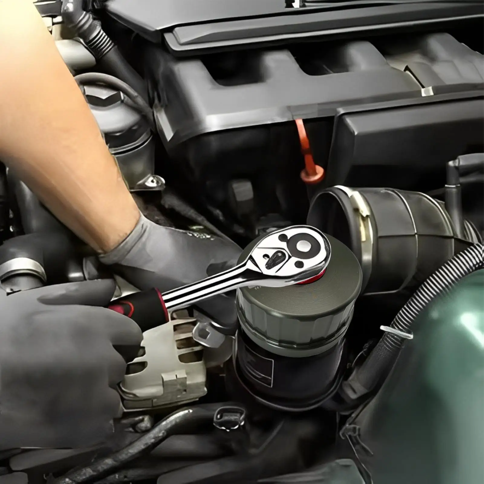 

64,3 мм ключ для масляного фильтра, автомобильный ключ для масляного фильтра, торцевой инструмент, легкий комплект, эргономичные аксессуары для автомобиля, мотоцикла