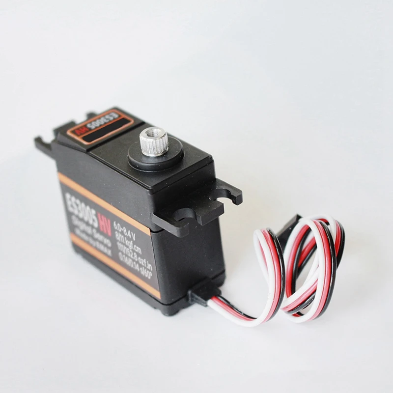 ES3005HV Digital Servo Motor de engrenagem de metal de alta tensão para FPV Drone RC Car Robot Helicóptero