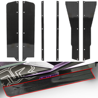 2pcs Carbon Fiber Side Skirt Set for 1/7 ARRMA FELONY INFRACTION 6S LIMITLESS F1 V2 Car Truck Upgrade Parts ARA320509