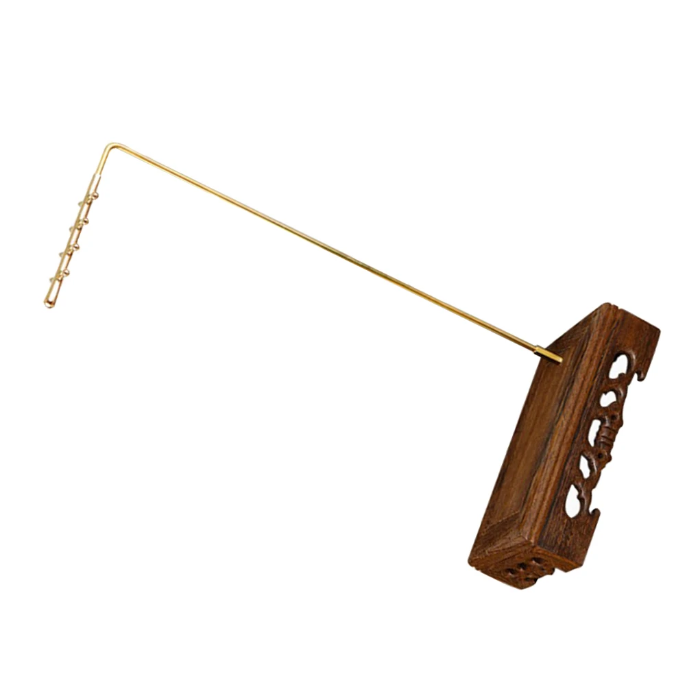 

Calligraphy Brush Holder Chicken Wing Wood Durable Hanging Rack Desktop Ink Brush Stand Practical Pen Organizer