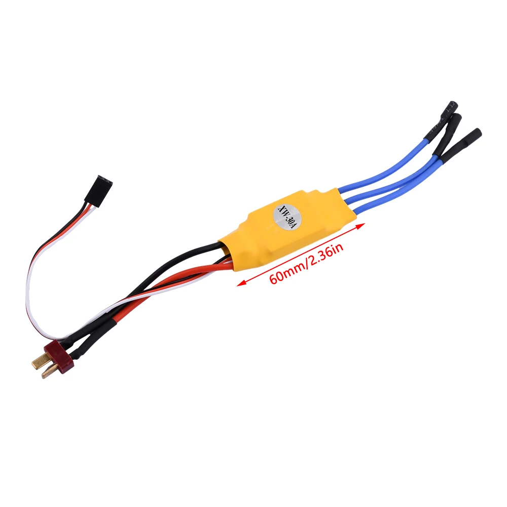 30A 40A ESC Brushless Motor Speed Controller RC BEC ESC T-rex 450 V2 elicottero barca per FPV F450 Mini Quadcopter Drone