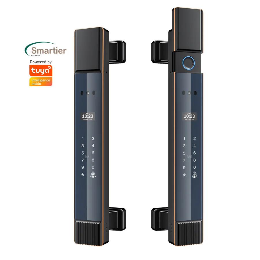 

Glomarket Fechadura Waterproof Face Palm Print Biometric Eletronic Lock Body Digital Fingerprint Tuya Smart Door Lock