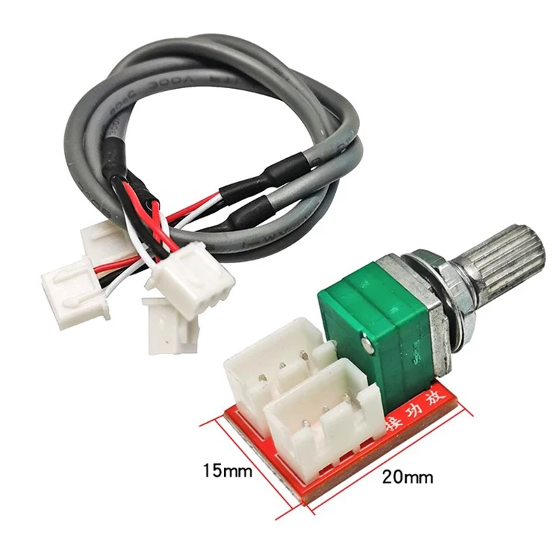 Potenziometro del volume Scheda adattatore duplex 50K con filo schermato da 300 mm Accessori per moduli scheda amplificatore di potenza audio fai-da-te