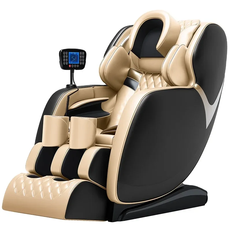 Cadeira de massagem JAMOOZ Cadeira de massagem portátil Cadeira de massagem de gravidade zero em forma de L 3D