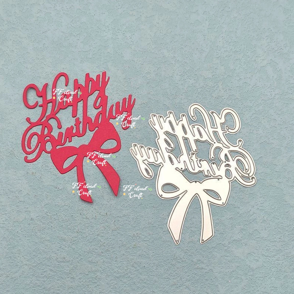 Happy Birthday troqueles de metal para manualidades Troqueles Scrapbooking embossed photo album decoration 2024 new dies