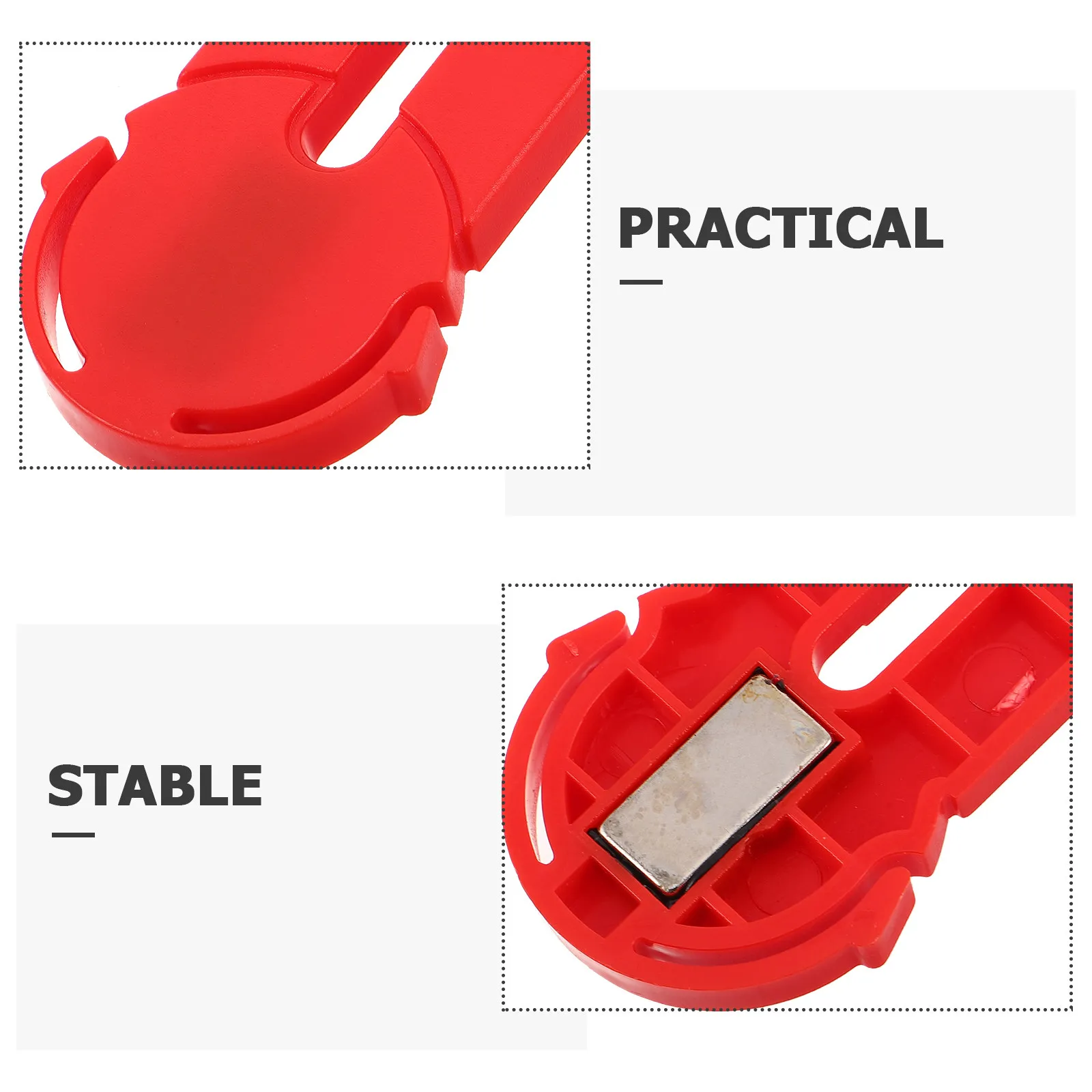 Treadmill Emergency Stop Key Replacement Red Safety Clip with Curved Ergonomic Design Plastic Insert for Instant Shut Off Home