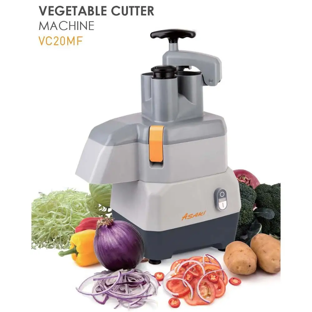 5-in-1 Electric Commercial Food Processor Multifunctional Vegetable Chopper Cutter Slicer Dicer for Onion Potato for Household