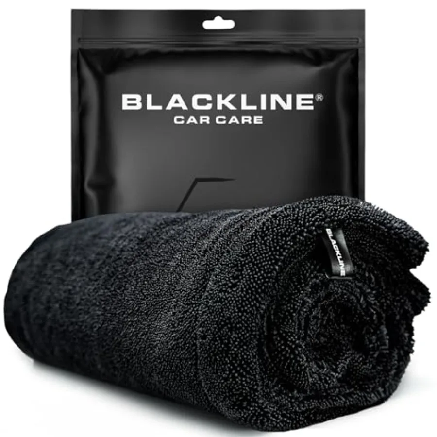 

24"x36" Twisted-Loop Car Drying Towel 1300GSM Streak Free Lint Free Reusable - Car Accessories Microfiber Cleaning Cloth for Ca