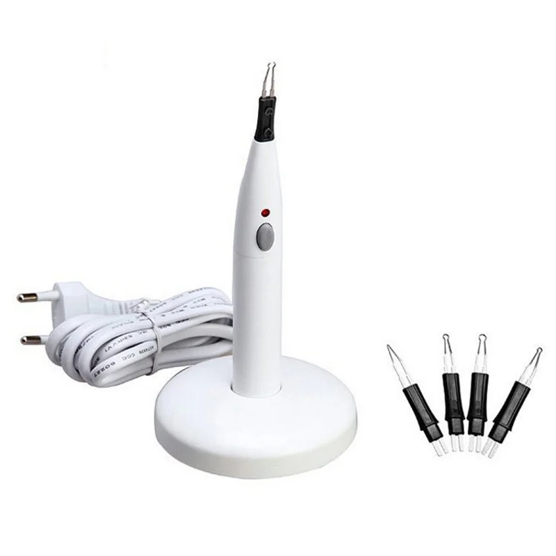 

Dental Endo Equipment Gutta Percha Cutter with 4 Pcs Tips Tooth Gum Cutter for Percha Points Materials