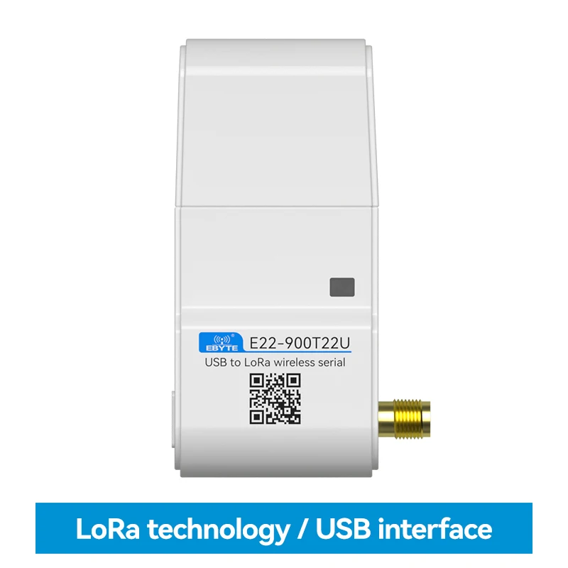 SX1262 LoRa Module 900MHz USB Interface  E22-900T22U 22dBm DIP Wireless Module With Antenna Long distance 5KM RSSI LBT