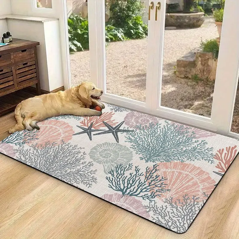 Rugby Football Lace Doormat Brown Sporty Pattern Non Slip Entry Rug For Game Room Man Cave And Athletic Home Decor