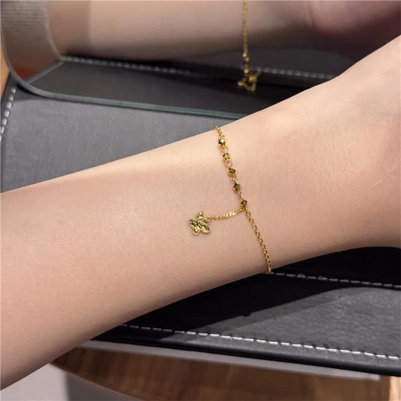 

New 925 Sterling Silver Geometric Shape Bracelet Simple Charm Woman Bracelet Birthday Party Gift for Friends Exquisite Jewelry