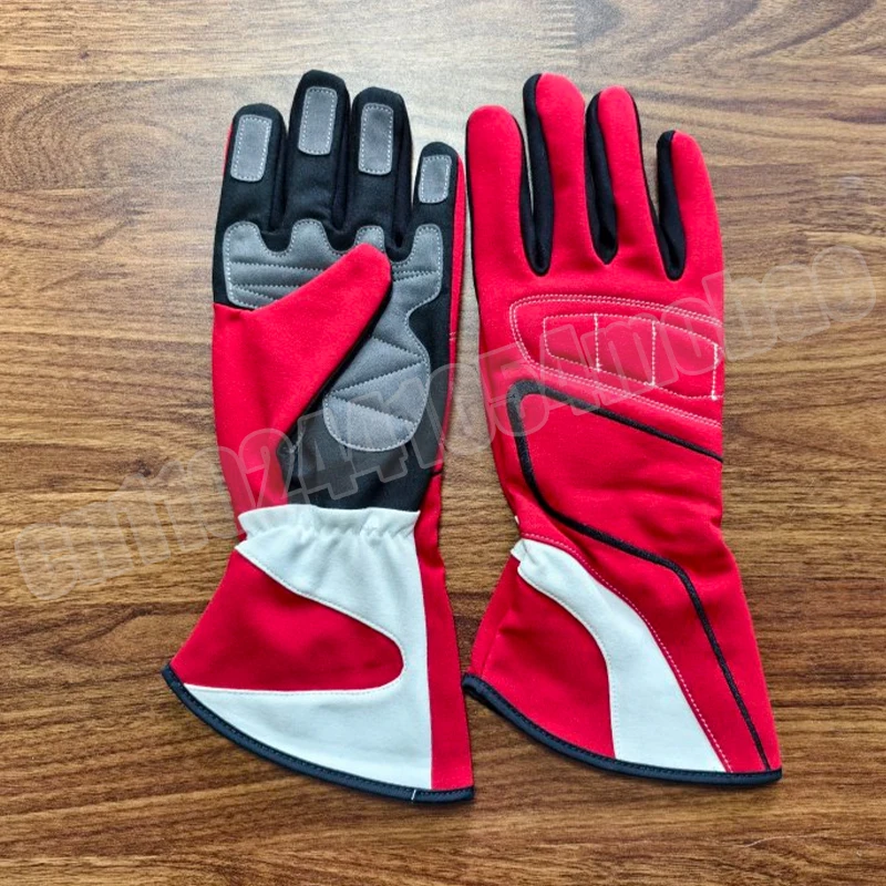 

Moto Off-road Racing Gloves Racing Training Karting Gloves Anti-slip Breathable Outdoor Sports Windproof Cloth Wrist Protection