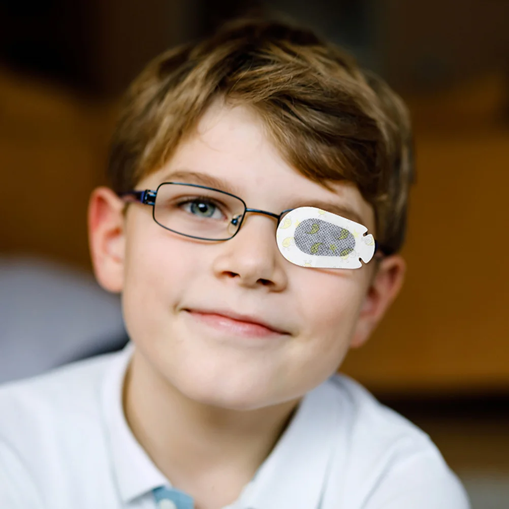 بقع الطباعة الكرتونية للأطفال الحول تصحيح الحول التدريب خفيفة الوزن غير المنسوجة أغطية واحدة يمكن التخلص منها #5