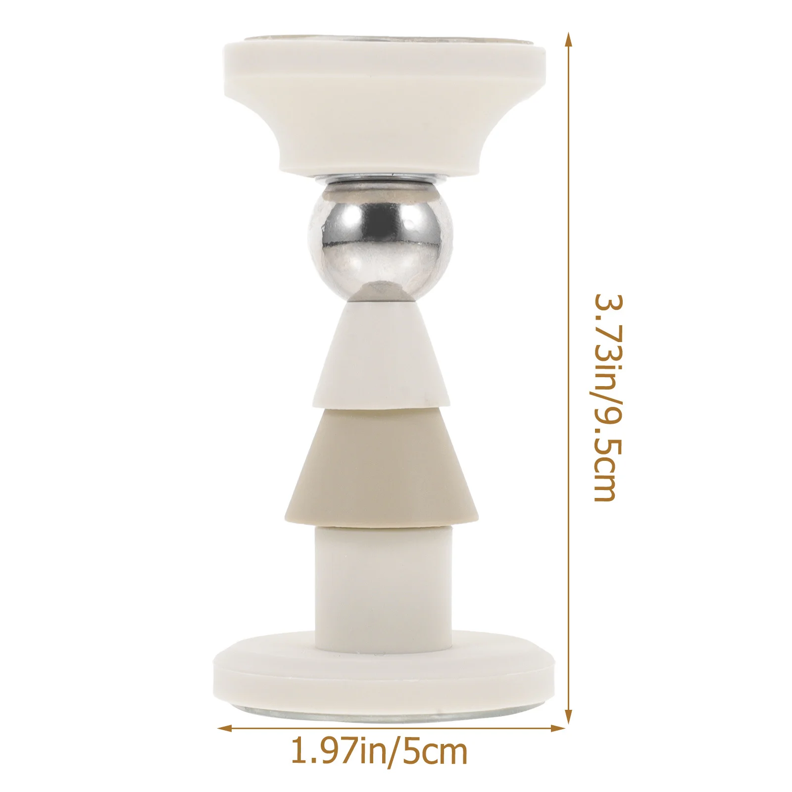 

Door Stopper Magnetic Floor Mount Washable Adhesive Wall Protector For Home Office Commercial Use Silent Safety Holder