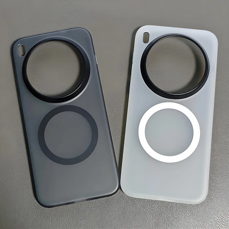 

For Vivo X300 Series Vivo X300 and Vivo X300 Pro Case Magsafe Slim Matte Black Translucent Frosted Baby Skin Touch Phone Cover