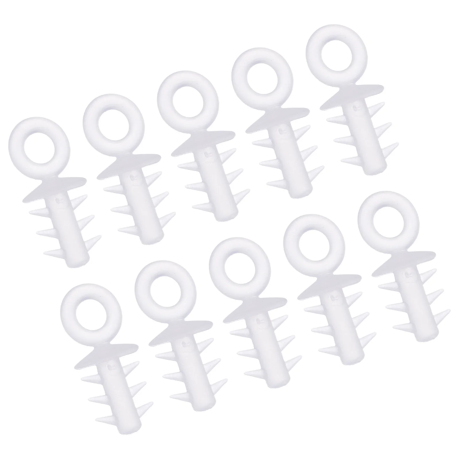 

200 Pcs Foam Ball Cap Unique Balls Fittings Holder Gadgets DIY Props Plastic Pendants Playset Accessories
