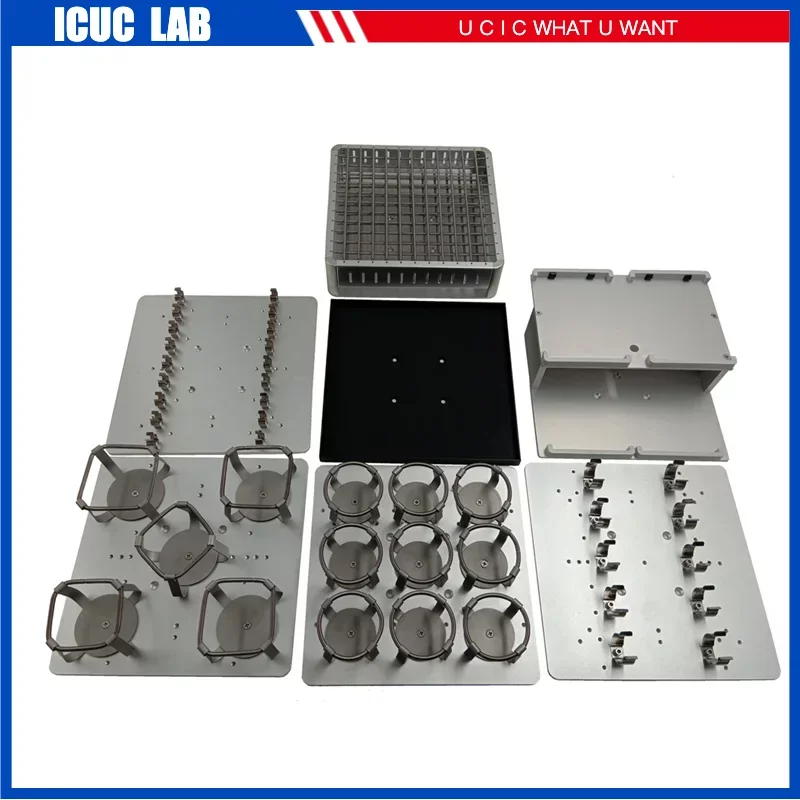 Platform with Clamps Elisa Plates Optional Platfoms for Laboratory Microbiology Orbital Incubator Shaker TOS30