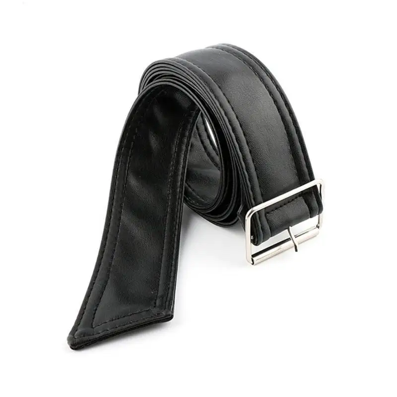 652F النساء خندق معطف حزام حزام PU لمعطف خندق الرجال معطف حزام الخصر #5